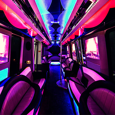 40 passenger limo bus